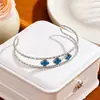 Pulseira Aberta de Titânio Europeia e Americana Mais Vendida Transfronteiriça, Forma Geométrica Vintage, Joia que Não Desbota, Acessório de Pulseira Aberta Personalizado