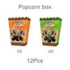 Amazon Monster Truck Suministros para Fiesta de Cumpleaños Infantil Set de Vajilla Desechable Camión Grande Platos de Papel para Cumpleaños Vasos