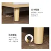 Móvel de TV com pernas de madeira maciça nórdica, combinação de mesa de centro e móvel de TV simples e moderno para apartamentos pequenos, móvel de TV extensível para sala de estar