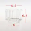 Estilo Escandinavo Aromaterapia Copo de Vidro Transparente para Vela Copo Vazio Copo para Vela DIY Decoração de Quarto Fragrância Copo Suporte de Vela Espessado