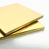 Fábrica de Origen Tablero Cuadrado Corrugado para Pastel con Borde Envuelta y Papel de Aluminio Blanco en la Parte Trasera, Caja de Regalo para Postres Personalizada