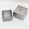 [Ventas directas de fábrica] lámparas de metal caja cuadrada de techo tira caja de alimentación lámpara de pie lámpara de mesa base cuadrada