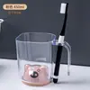 Vaso para Enjuague Bucal, Vaso para Cepillo de Dientes Infantil de Baño, Vaso para Cepillo de Dientes de Pareja, Portacepillos de Dientes de Cerdo de Dibujos Animados, Vaso para Lavarse la Cara de Baño