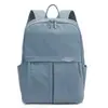 Mochila de viaje, para ir al trabajo y para la escuela de diseño minimalista, tela de nailon, impermeable, versátil, moderna, mochila para mujer de estilo simple