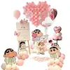 Set de Decoración Interior Propuesta de Crayon Shin-chan - Escena Romántica de Confesión de San Valentín de Gama Alta Set Completo en Tablero KT