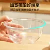 Tazón de plástico desechable sin tapa para uso doméstico y comercial, tazón redondo transparente de un solo uso, caja de fiesta engrosada, caja de embalaje, resistente a altas temperaturas