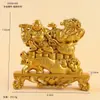 Ornatos de liga manoplas pote das cem bênçãos bule pequeno ornamentos rotativos mahjong bacia de tesouro sólida artesanato em metal