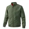 Chaqueta Amazon Transfronteriza Ropa Exterior para Hombre Verano Estilo Delgado Primavera y Otoño Talla Grande Chaqueta de Vuelo Sencilla Ropa Casual para Hombre