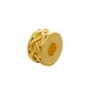 Accesorios de cobre con diseño de dragón de Vietnam Gold DIY hechos a mano, imitación de oro duro 3D, accesorios de cuerda de mano para hombres, venta al por mayor transfronteriza