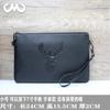 Bolso Clutch Social para Hombre Bolso Clutch para Hombre Bolso Sobre de Cuero Suave Personalizado Bolso de Pinza Casual de Negocios 2023 Nuevo