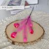 Bolas de Espuma de Tulipán, Tallos de Juncia, Adornos para Jarrones de Mesa, Rosas, Decoraciones de Flores Artificiales, Flores Falsas