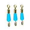 Abrazadera de alambre secundario de silicona abrazadera rápida de alambre secundario conector de ocho anillos anti-enredos equipo de pesca accesorios de pesca mayoreo