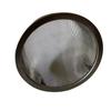 Tapa de filtro de borde de acero inoxidable personalizada, recipiente para filtro de aceite, boquilla, cartucho, tapa de filtro estampada grande