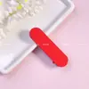 Nuevo Color Macaron 6CM Ensanchado Cabeza Redonda Sin Costuras Clip Sólido Clip para Cabello de Mujer Clip para Flequillo diy Accesorios para el Cabello Clip Base Accesorios