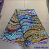 Tela de Estampado Wax Holandés de Doble Cara Estilo Transfronterizo de Comercio Exterior Tela Estampada Étnica Tela de Wax Irregular en Stock