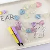LoveKorean Dongdaemun Kit de Materiales Gubu Accesorios DIY Bolígrafo con Cuentas Acrílico Material Hecho a Mano Cuentas