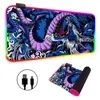 Alfombrilla de ratón grande LED luminosa RGB, alfombrilla de mesa, venta caliente en Amazon, fuente transfronteriza, fábrica, venta al por mayor, juego