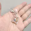 SHEIN TEMU Chaveiro Explosivo Peixe Dourado Transparente Peixinho Chaveiro de Resina Pingente de Joia Acessórios