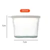 Venta al por mayor Taza de Vidrio Crisper para Nevera con Tapa Sellada Tarro de Pepinillos de Grado Alimenticio Hogareño Recipiente para Conservar Fresco Tarro de Pepinillos
