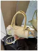Bolso Cilíndrico Exquisito y de Moda 2026 Nuevo Verano Versátil para Mujer Bolso Cruzado Bolso Tote Pequeño Bolso Almohada