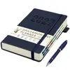 Planificador en inglés más vendido transfronterizo, planificador 2027 personalizado, bloc de notas de oficina engrosado con hebilla, directo de fábrica