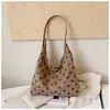 Bolsa de Mano Shuai Mijia 2026 Estilo Coreano Nuevo con Lunares, Gran Capacidad, Moda Vintage, Elegante, Bolso de Hombro Casual para el Trabajo