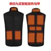 Chaleco Térmico Caliente de Venta Cruzada en Stock con Cuello Alto, Chaleco de Calefacción Eléctrica, Carga USB, Temperatura Constante Inteligente, Ropa Térmica Calefactora