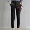 Populares Comércio Exterior Verão Novo Masculino Slim Fit Casual Calças Cropped Estilo Coreano Versátil Tendência Calças