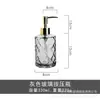 Envases de Vidrio con Forma de Diamante para Botellas de Champú con Cabezal de Bomba, Botellas de Gel Antibacterial de Gama Alta, Gel de Ducha, Acondicionador para el Cabello y Botellas de Aceites Esenciales