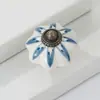 Manija de Cajón de Gabinete Estilo Pastoral Moderno Manija de Puerta de Gabinete Estilo Americano Retro Manija Elegante de Cerámica Estilo Francés