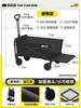 Carrito Coche Cama Explorer Plegable para Exteriores Carrito de Empuje Rápido Estilo Camping Remolque Pequeño Reclinable para Niños Carrito de Picnic