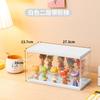 Caja de almacenamiento hecha a mano burbuja mate vitrina transparente modelo LEGO a prueba de polvo multicapa caja de exhibición de caja ciega caja hecha a mano