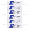 Aplicable a Audi S3 S4 S5 S6 S7 S8 logotipo deportivo serie S desplazamiento modificado etiqueta de galvanoplastia del logotipo trasero