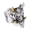 Nueva máscara de personalidad retro europea y americana, anillo Prajna para hombres y mujeres, anillo de apertura con cabeza de fantasma y calavera, joyería de mano, venta al por mayor