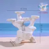Piezas Decorativas para Aquascaping: Rocas Secas, Base de Hueso Blando de Coral de Tanque del Mar de Java, Plataforma de Hueso Duro y Decoraciones de Cueva