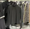Camiseta Básica Versátil Casual Cómoda con Forro de Borrego Dongdaemun Corea del Sur 2025 Otoño e Invierno Cuello Alto Manga Larga