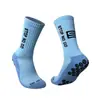 Calcetines de fútbol antideslizantes para hombre, calcetines antideslizantes de media pantorrilla para entrenamiento de baloncesto y fútbol, calcetines deportivos de silicona engrosados absorbentes de sudor con base de toalla