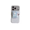 Tela cheia poá pequeno laço de jade adequado para capa de celular iPhone 18promax Apple 17 suporte 16 fofo 15