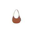 Diseño Personalizado Lápiz Labial Bolso de Mujer Nicho Gama Alta Nuevo Color Caramelo Mini Bolso Simple Luna Creciente Bolso de Hombro