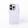 Capa de celular Apple 16/15 sensível à pele magnética para iPhone 15pro, capa de couro de silicone amiga da pele, capa de couro com cobertura total