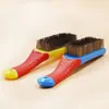 Cepillo práctico para zapatos de tintorería, cepillo duro para limpiar suelas y bordes de zapatos, eficaz para eliminar manchas y limpiar