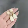 Pendientes Irregulares de Resina Marrón Maillard Retro Francés Moda Simple Lujo Ligero Gama Alta Para Todo