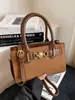 Bolsas Bolsos Cruzados Bolsos de Mujer Más Vendidos Moda Versátil Bolsos de Hombro Casuales Bolsos de Mano Estampado de Leopardo Bolsos de Tote Retro para el Trabajo