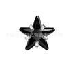 F136 Titânio Dente Longo Estrela de Cinco Pontas Garra Brilhante Zircônia Stud para Lábio Liga de Titânio G23 Brinco Stud Joia para Piercing Stud de Osso da Orelha