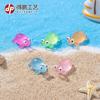 Micro Paisaje Dibujos Animados Lindo Tortuga Pequeña Luminosa DIY Bolsa Ciega Accesorios Pecera Marina Paisajismo Adornos Pequeños
