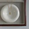 Ins estilo frío collar de gota de agua de oro de 18 quilates estudiante femenina estilo coreano simple moda todo-partido amigas cadena para la clavícula que no se decolora