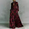 Vestido estampado estilo retro francês para mulheres, novo modelo de verão, moda feminina europeia e americana transfronteiriça, vestido elegante e sofisticado