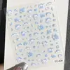 Lindos Pegatinas de Arte para Uñas de Dibujos Animados Gato Kt Repujadas Hellokitty Hello Kitty Manual DIY Pegatinas Decorativas para Uñas Ccd