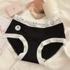 Ropa interior antibacteriana 7A de algodón puro para mujer, sin costuras de Xinjiang, 100% algodón, diseño de entrepierna extendida, cintura media, talla grande, entrepierna de algodón puro