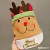 Chapéu de Natal Chapéu de Natal Menina Chapéu Decorativo Pelúcia Criativo Chapéu de Rena do Papai Noel Chapéu para Adultos Crianças Fantasia